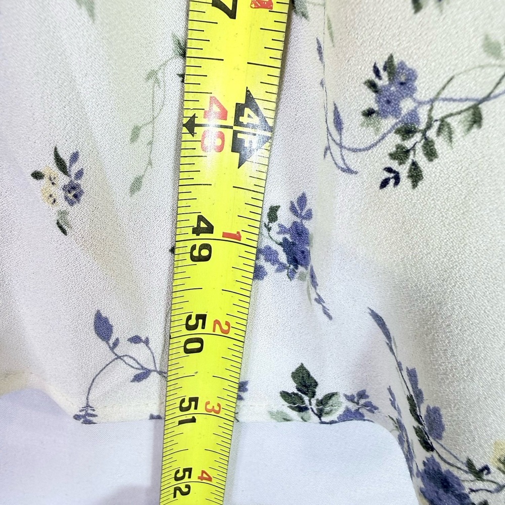 NWT Reformation Frasier Dress Madeline Floral Ruched Side Slit Midi Size 0 NEW - Picture 11 of 14